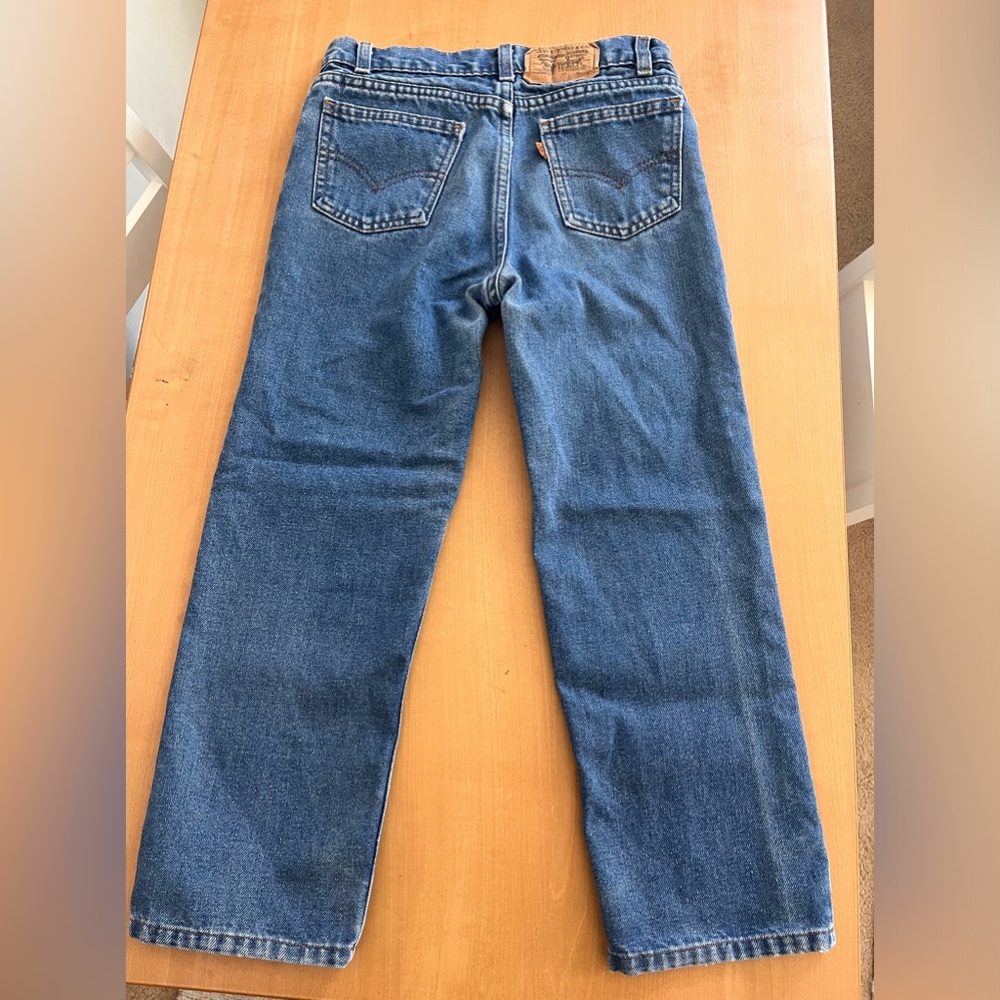 Vintage Orange Tag Levi’s! Kids 14 Regular